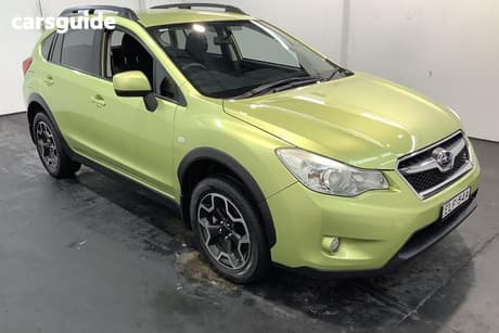 Green 2015 Subaru XV Wagon 2.0I