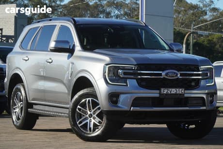 Silver 2025 Ford Everest Wagon Trend (4Wd)