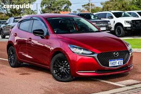 Red 2022 Mazda 2 Hatchback G15 Pure Sp
