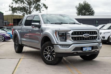 Silver 2024 Ford F150 Double Cab Pick Up Xlt Lwb (4X4)