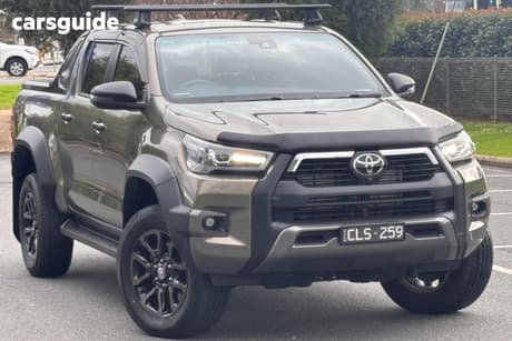 Grey 2023 Toyota Hilux Double Cab Pick Up Rogue (4X4)