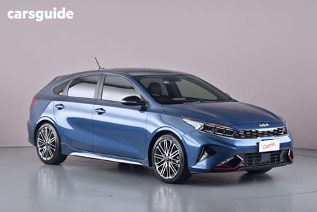 Blue 2023 Kia Cerato Hatchback Gt