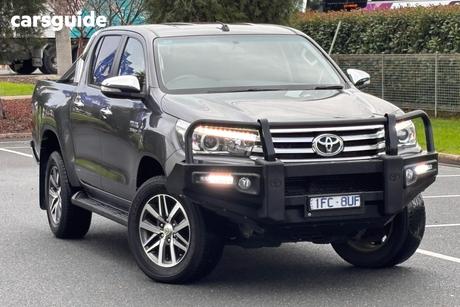 Grey 2016 Toyota Hilux Dual Cab Utility Sr5 (4X4)