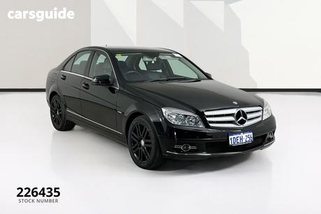 Black 2009 Mercedes-Benz C220 Sedan Cdi Classic