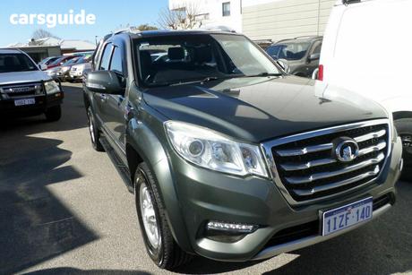 Grey 2017 Great Wall Steed Dual Cab Utility (4X4)