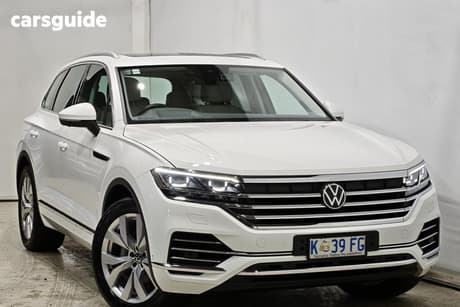 White 2022 Volkswagen Touareg Wagon 210Tdi Elegance