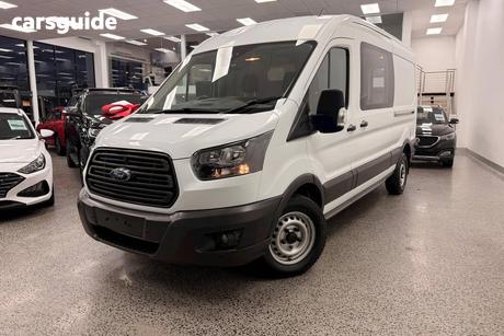 White 2018 Ford Transit Van 350L (Lwb) Fwd Mid Roof