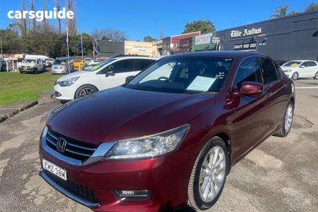 Red 2013 Honda Accord Sedan Vti-L