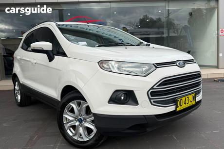 White 2015 Ford Ecosport Wagon Trend