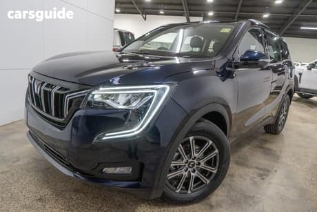 Blue 2025 Mahindra XUV700 Wagon Ax7L