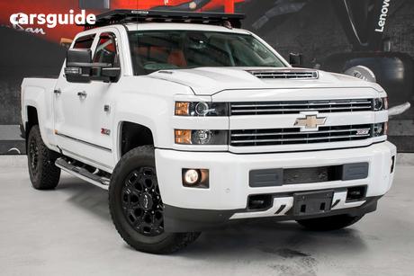 White 2019 Chevrolet Silverado Crew Cab Utility 2500Hd Ltz