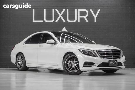 White 2017 Mercedes-Benz S400 Saloon L