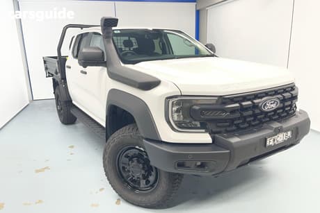 White 2025 Ford Ranger Dual Cab Chassis Super Duty (4X4)