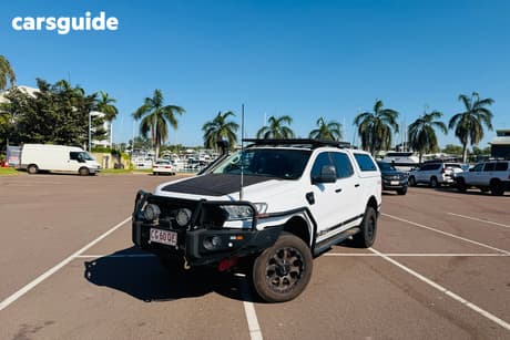 White 2017 Ford Ranger Dual Cab Utility Xlt 3.2 (4X4)