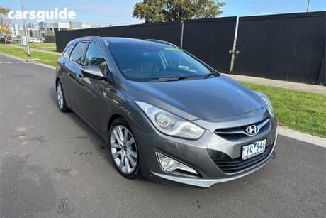 Silver 2011 Hyundai I40 Wagon Premium