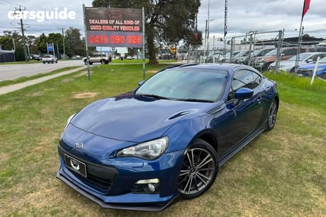 Blue 2013 Subaru BRZ Coupe