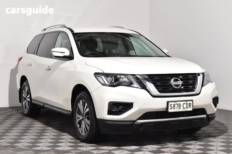 White 2019 Nissan Pathfinder Wagon St (2Wd)