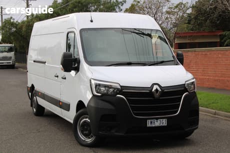 White 2022 Renault Master Van Commercial