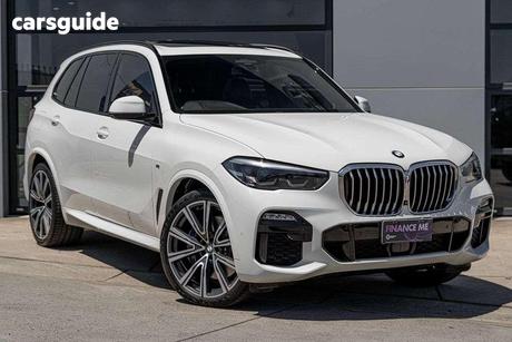 White 2019 BMW X5 Wagon Xdrive 30D