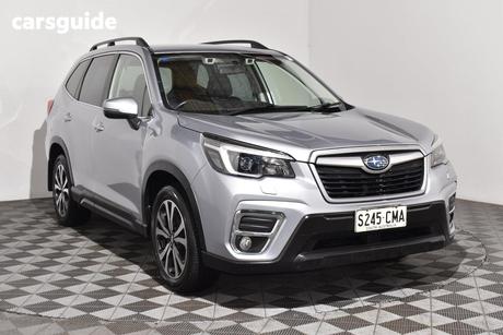 Silver 2021 Subaru Forester Wagon 2.5I Premium (Awd)