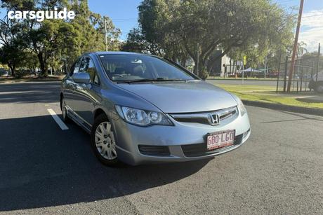 Blue 2008 Honda Civic Sedan Vti