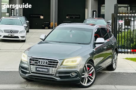 Grey 2014 Audi SQ5 Wagon 3.0 Tdi Quattro