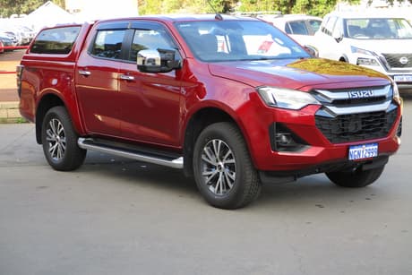 Red 2025 Isuzu D-MAX Crew Cab Utility Ls-U (4X4)
