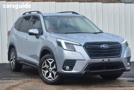 Silver 2022 Subaru Forester Wagon 2.5I-L (Awd)