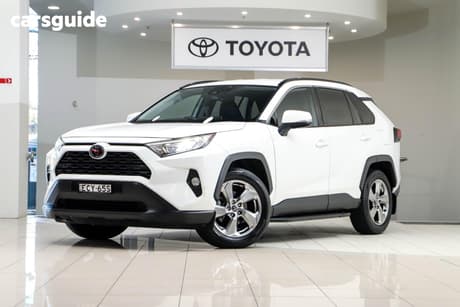 White 2019 Toyota RAV4 Wagon Gxl (2Wd)