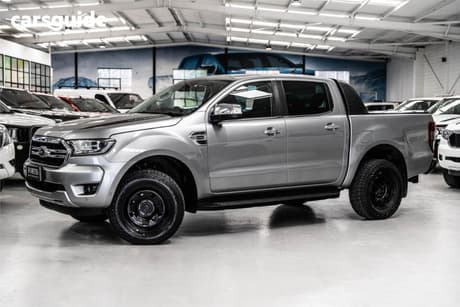 Silver 2020 Ford Ranger Double Cab Pick Up Xlt 2.0 (4X4)