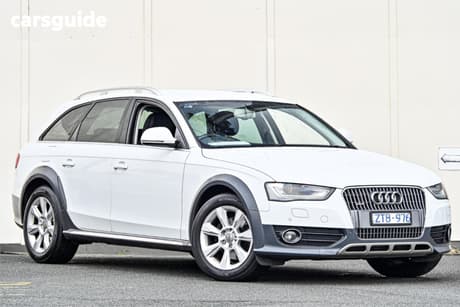 White 2012 Audi A4 Wagon Allroad Quattro Le