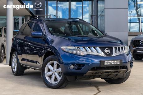 Blue 2011 Nissan Murano Wagon Ti