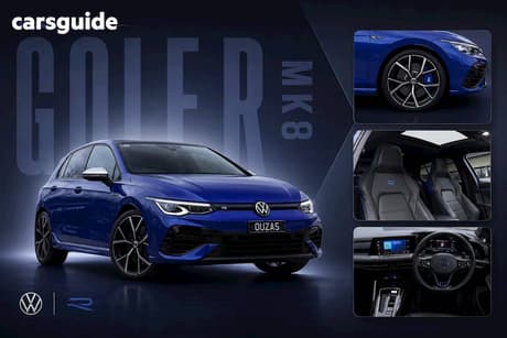 Blue 2024 Volkswagen Golf Hatchback R 4Motion