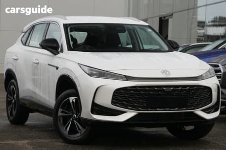 White 2025 MG HS Wagon Vibe