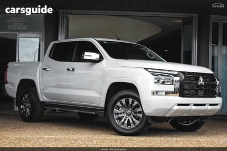 White 2025 Mitsubishi Triton Double Cab Pick Up Gls (4X4) 1T Payload