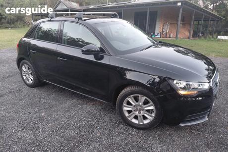 Black 2013 Audi A1 Hatchback Sportback 1.4 Tfsi Attraction
