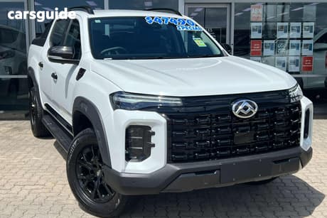 White 2025 LDV T60 Double Cab Utility Max Plus (4X4)