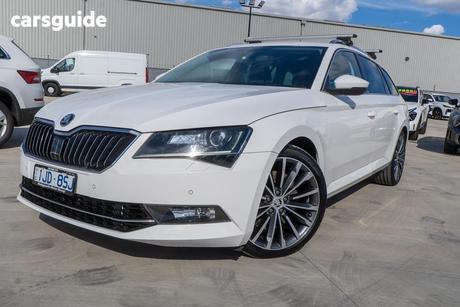 Black 2016 Skoda Superb Wagon 206 Tsi