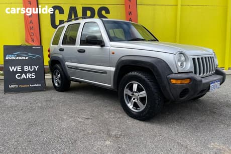 Silver 2004 Jeep Cherokee Wagon Sport (4X4)
