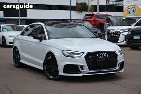 White 2018 Audi RS3 Sedan Quattro