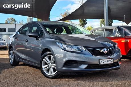 Grey 2017 Holden Astra Sedan Ls