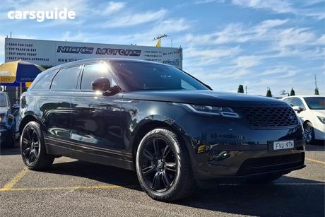 Black 2017 Land Rover Range Rover Velar Wagon D240 S