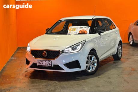 White 2023 MG MG3 Hatchback Core (With Navigation)