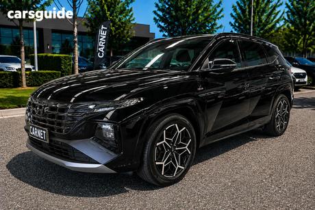 Black 2023 Hyundai Tucson Wagon Elite N Line (Awd)