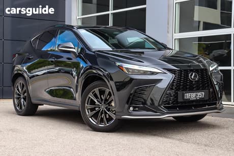 Black 2025 Lexus NX350 Wagon F Sport Awd