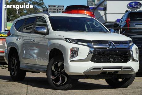 White 2024 Mitsubishi Pajero Sport Wagon Exceed (4Wd) 7 Seat
