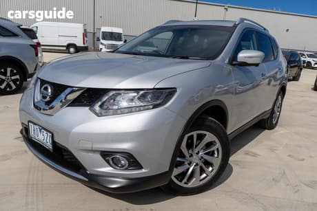 Silver 2015 Nissan X-Trail Wagon Tl (Fwd)