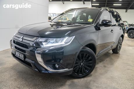Black 2019 Mitsubishi Outlander Wagon Black Edition 7 Seat (2Wd)