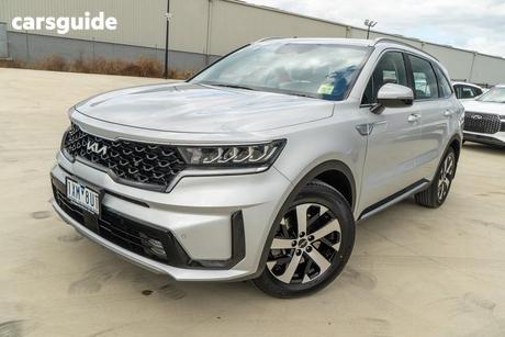 Silver 2023 Kia Sorento Wagon Sport 7 Seat