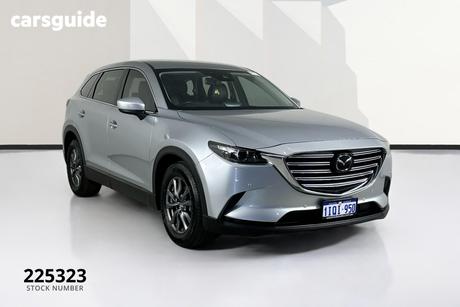 Silver 2022 Mazda CX-9 Wagon Touring (Fwd)